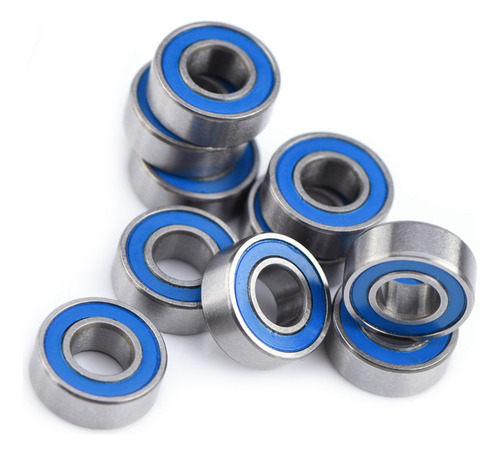 Cojinetes En Miniatura Con Doble Blindaje 5x11x4mm, 10 Pzas