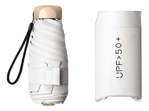 Sombrilla De Viaje Paraguas Compacto Mochila Resistente