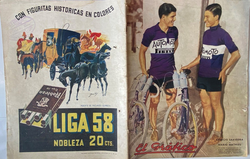Antigua Revista El Gráfico Nº 819 Fútbol Deportes Mar 1935