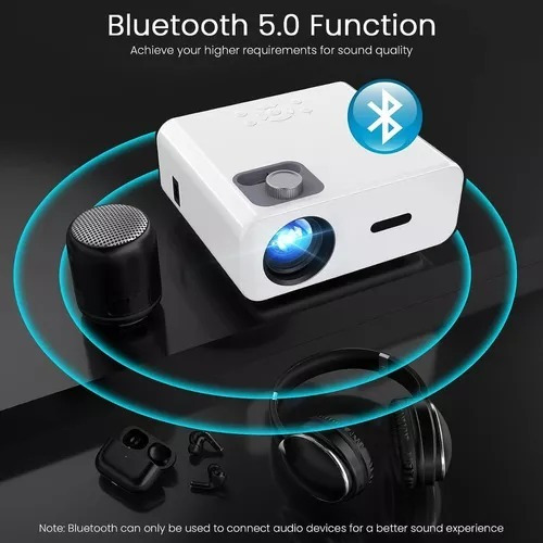 Imagen 3 de 5 de Proyector Video Beam Full Hd 1080p Honpow F3