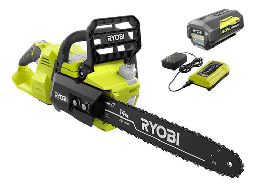 Ryobi Motosierra Sin Cepillo, 14 Pulgadas, 40 Voltios, No I.