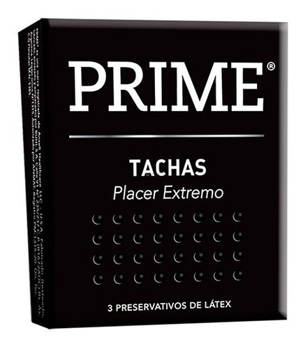Imagen 3 de 3 de Preservativo Prime Tachas X 3