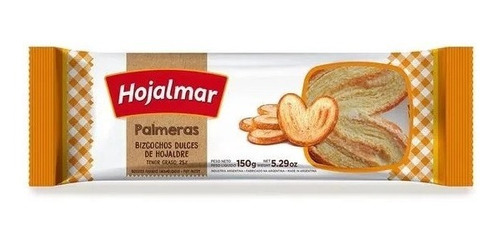 Galletitas Hojalmar Palmetiras Paquete 150 Gramos