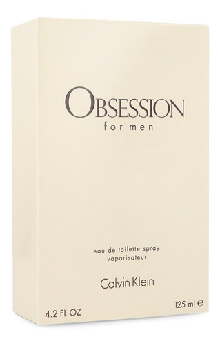 Calvin Klein Obsession For Men Edt 125 Ml Para Hombre