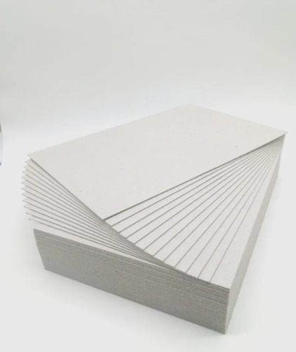 Papelão Cinza Cartonagem Esp. 1.6mm 15,5x21,5 50 Pçs