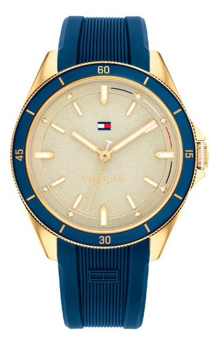 Relógio Tommy Hilfiger Feminino Borracha Azul 1782480