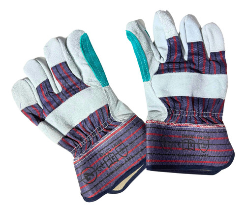 Guante De Carnaza Reforzado Tipo Pistola - Precio X 12 Pares