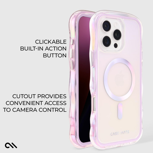 Funda De Teléfono Case-mate Para iPhone 16 Pro Max, Burbuja