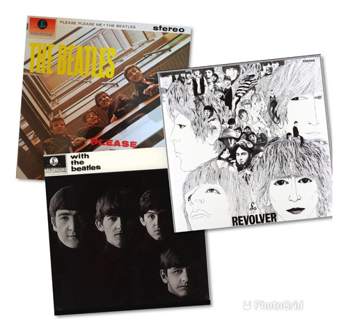 Vinilo The Beatles Pack Promocional 2 Nuevos Y Sellados