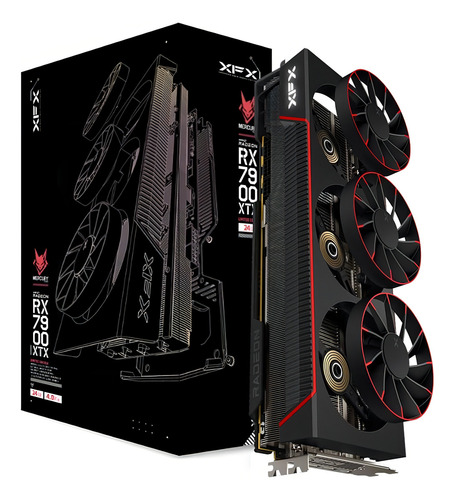 Placa de vídeo Magnetic Air Gaming Xfx Mercury Amd Rx 7900xtx