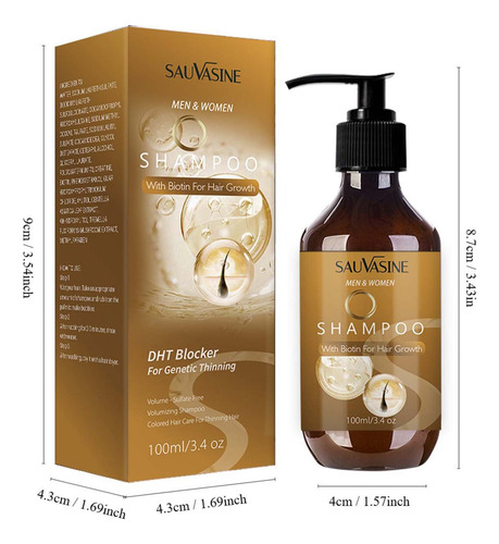 Shampoo Scalp Shampoo Nutritivo Hidratante E Reparador 100ml