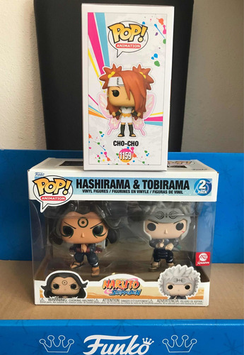 Funko Hashirama Y Tobirama 2 Pack Y Cho Cho 1159 Set (Usado)