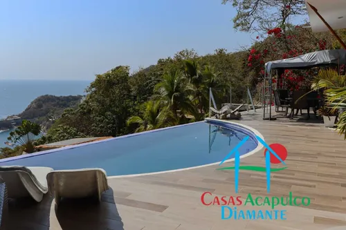Cad Villa Vidal. Alberca Privada, Vista Al Mar, Bungaló Con Asador Y Jacuzzi
