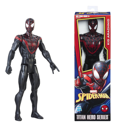 Miles Morales Figura Spider-man 27 Cm Titan Hero Series 