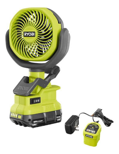 Ryobi Ventilador Mordaza Inalámbrico One+ De 18v Pcf02kn