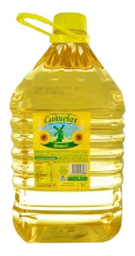 Aceite Cañuelas De Girasol Botellón De 5l