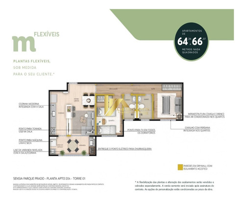Imagem 14 de 30 de Apartamento À Venda Em Vila Campos Sales - Ap000274