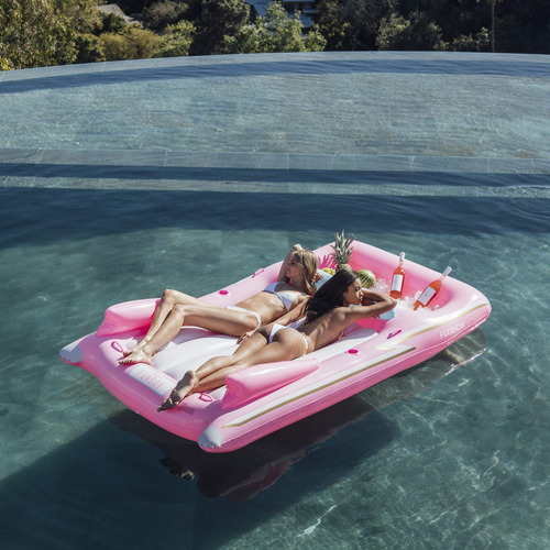Flotador Inflable Para Alberca Funboy Giant, Coche Retro Ros