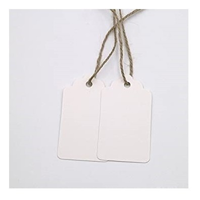 Tag Branco Lembrancinha De Casamento Com Cordão Incluso