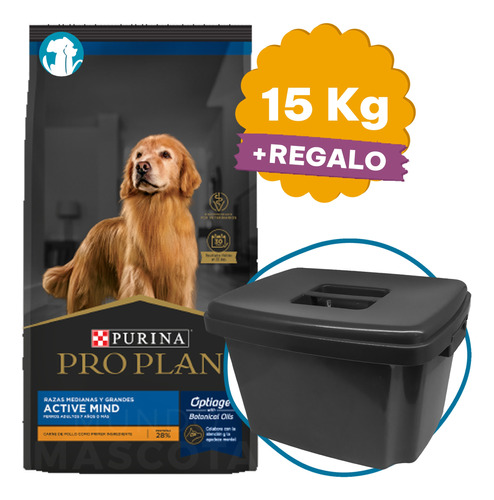 Purina Pro Plan Active Mind Senior 15 Kg + Regalo + Envío