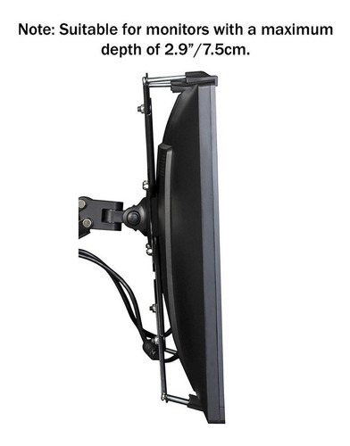Imagen 3 de 6 de Adaptador Para Monitores No Vesa Nb North Bayou Fp1 Seguro