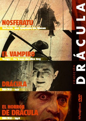 Dracula En El Cine Vol.1 (4 Discos) Dvd