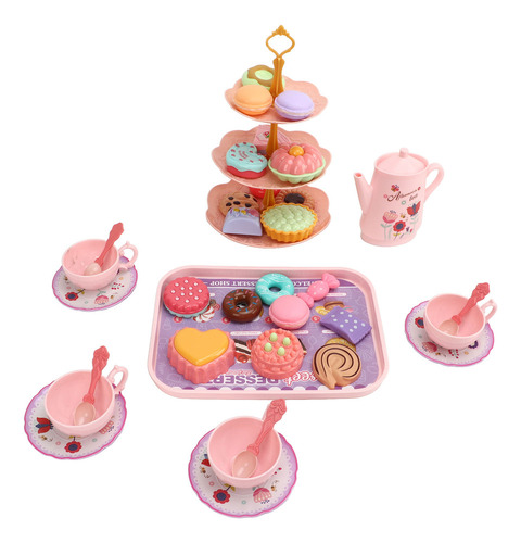 Set De Té Para La Tarde Para Niños, Tetera De Simulación, Ta