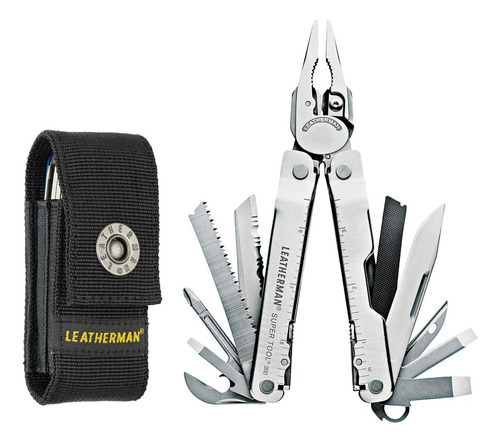 Canivete Alicate Leatherman Modelo Super Tool 300 Cor Prata