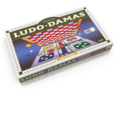 Damas Y Ludo Clasico 2 Juegos En 1 Implas Tablero La Plata
