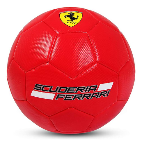 Balón De Fútbol Scuderia Ferrari No. 5 Con Bomba De Aire