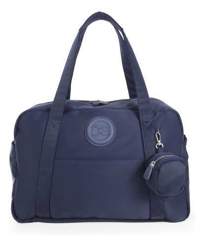 Pañalera Duffle Bag Cloe Para Mujer Con Accesorios Color Azul marino