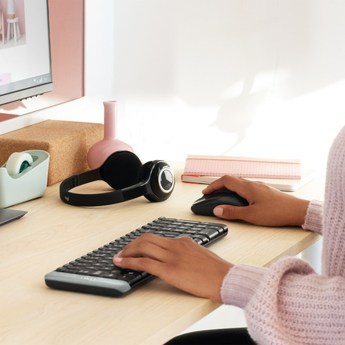 Imagen 4 de 7 de Teclado Inalambrico Logitech K230 Wireless Compacto Cuotas