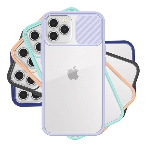 Protector Case iPhone 11 Pro Cubre Cámara Transparente