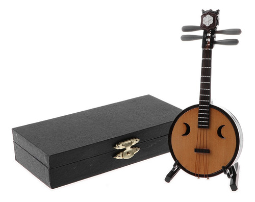 Imagen 10 de 10 de 1/6 Juguete Modelo De Instrumentos Musicales De Madera En