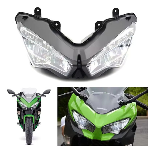Farol Led Ninja 400 19-22 Versys 1000 19-21 Zx 6r 636 19-20