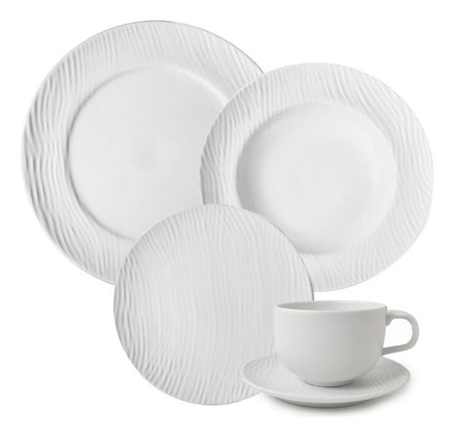 Set X 30 Combo Vajilla C/ Juego Té Porcelana Germer Dunas