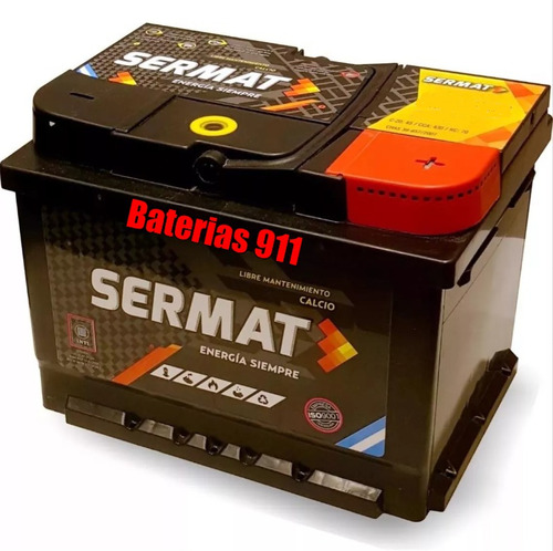 Bateria Sermat 12x70 Fiat Palio Siena Uno Fiorino Novo Derecho