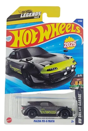 Hot Wheels Mazda Mx-5 Miata Hw Dream Garage Legends Tour