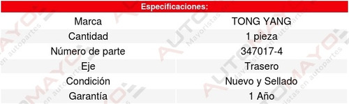 Spoiler Trasero (de Calidad) Elantra 17-18 Tong Yang