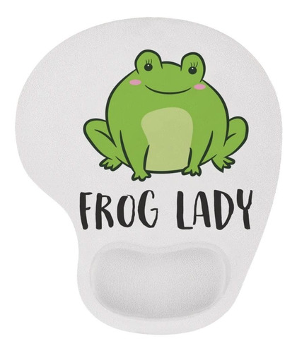 Love Cute Frog Mouse Pad Soporte Antideslizante Para
