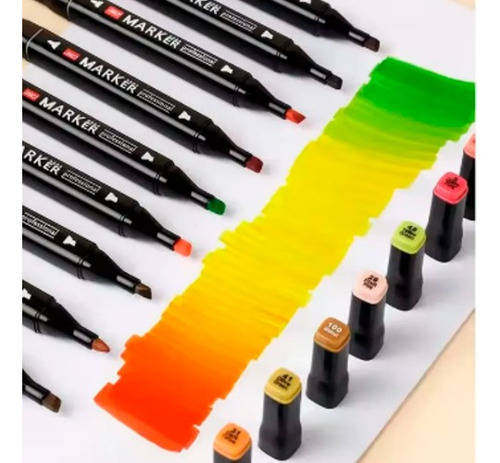 Maleta De Canetinhas Hidrográfica 204 Cores Para Desenho Kit Colorido