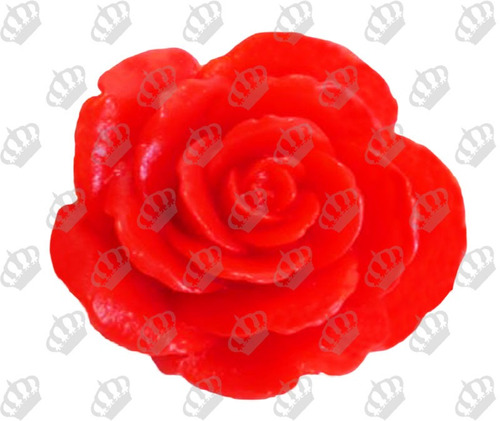 Imagem 4 de 5 de Forma De Silicone Rosa Do Marrocos Ib-688 / P-129