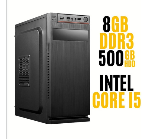 Pc Core I5 500gb 8gb Ram 12x Sem Juros!