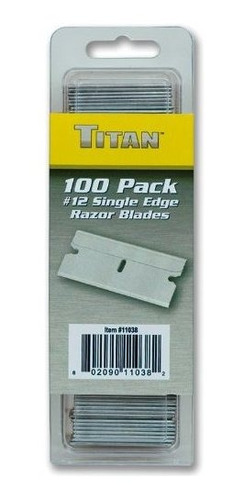 Titan Tools 11038   12 Cuchilla De Afeitar