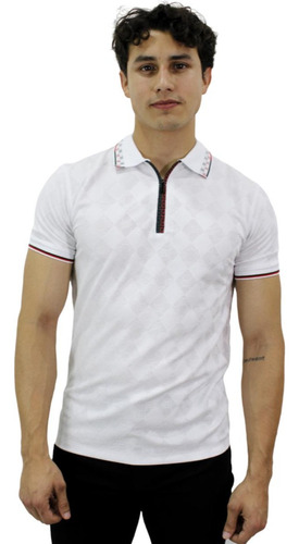 Playera De Caballero Tipo Polo Marca Pavini P-3018 Hombre