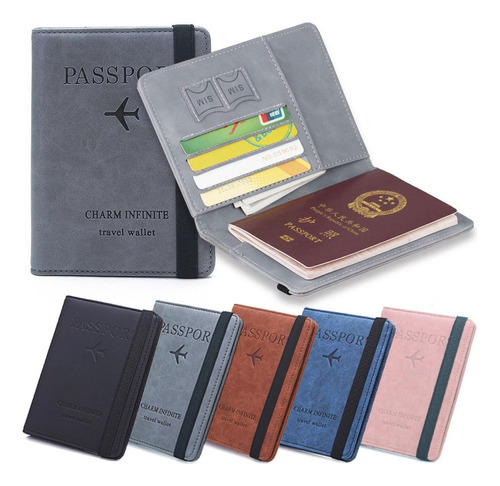 Soporte Para Pasaporte Organizador De Documentos De Viaje Ca