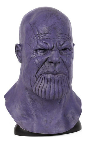 Máscara De Látex Avengers Thanos Cosplay
