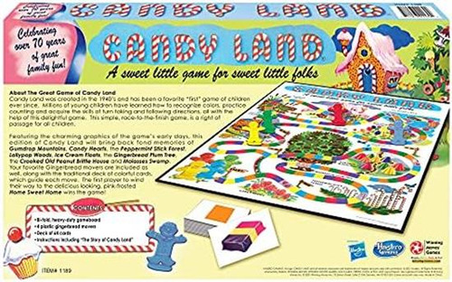 Juego De Mesa Winning Moves Games Candy Land