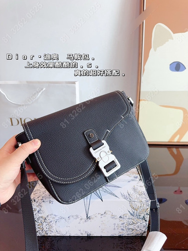 Dior 23*8*18cm Bolso Cámara En Color Sólido (Reacondicionado)