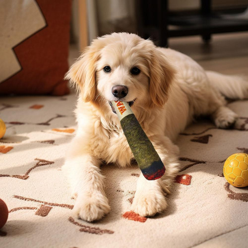 Large Paw Joint Design Pet Teeth Squeaky Plush Toy Chew